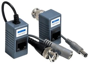 Telpix AP-VBS-31P 1CH Passiv Power/Video Transceiver - One Pair
