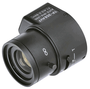Telpix AU TP358 AVF, Auto Iris Vari-Focal 3.5~8mm Camera Lens