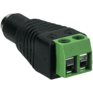 CCTV Camera Power Connector Female with Terminal Block