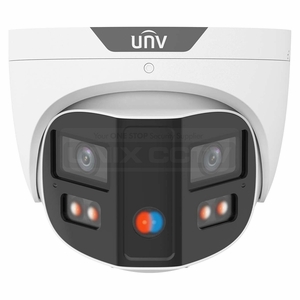 UNV IPC3K28SE-ADF28KMC-DL-I0 8MP Tri-Guard ColorHunter Dual-lens Splicing Turret Network Camera