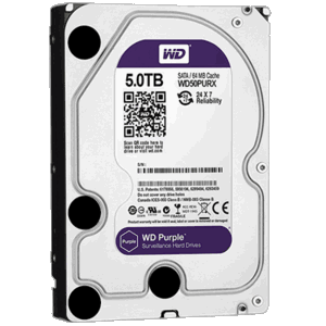 Western Digital DVA-HDD-05TB Purple 5TB HDD OEM - WD50PURX