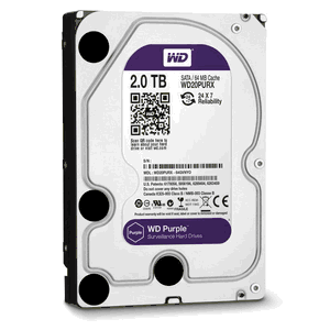 Western Digital DVA-HDD-2000GB-S Purple 2TB HDD OEM - WD20PURX