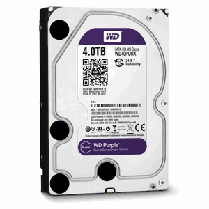 Western Digital DVA-HDD-4000GB-S Purple 4TB HDD OEM - WD40PURX