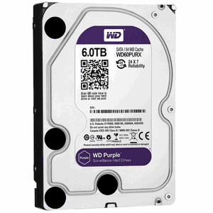 Western Digital DVA-HDD-6000GB-S Purple 6TB HDD OEM - WD60PURX