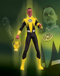 13" SINESTRO with LIGHT UP LANTERN Green Lantern 1:6 Scale Doll Figure
