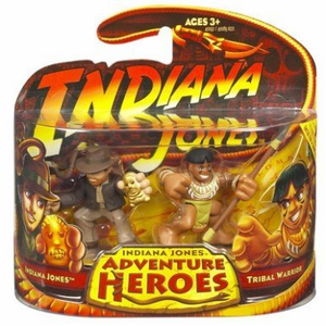 Adventure Heroes Indiana Jones & Tribal Warrior Action Figure