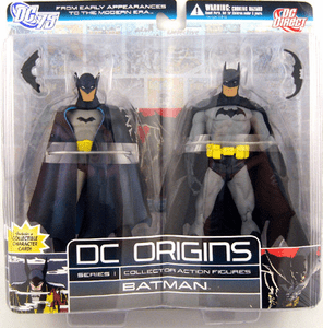 DC ORIGINS: SERIES 1: BATMAN Action Figure Two-Pack