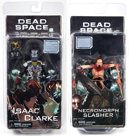Dead Space 2 Video Game Isaac Clarke Necro Figure set