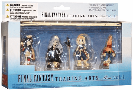 Final Fantasy Trading Arts Volume 04 Mini Figure Set of 4