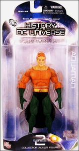History of the DC Universe series 2 AQUAMAN 6in Action Figure DC Direct