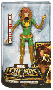 Marvel Legends Action Figures Icons Exclusive Series 2: Phoenix Green
