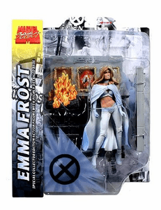 Marvel Select EMMA Frost Human Variant 8" Action Figure X-Men White Queen DST Toys