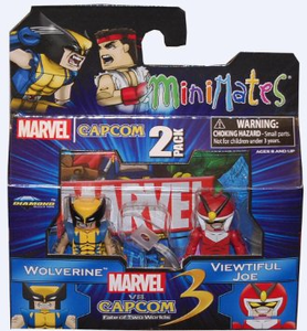 Marvel vs Capcom 3 Series 2 Wolverine vs Viewtiful Joe Action Figure 2-Pack