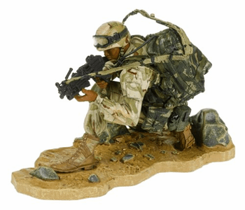 McFarlane's Military Series 1: Army Ranger Figure (African American)