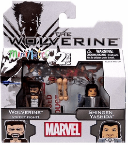 Minimates The Wolverine (Street Fight) and Shingen Yashida 2-Pack
