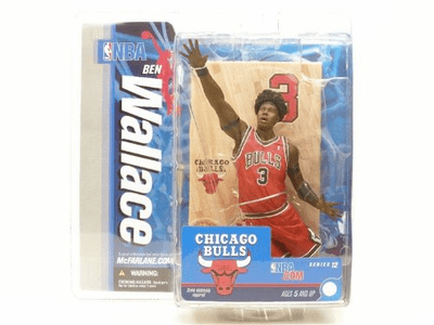 NBA Sports Picks Series 12 Ben Wallace Chicago Bulls Action Figure