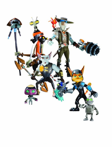 Ratchet & Clank Series 2 Action Figure Set by DC unlimited