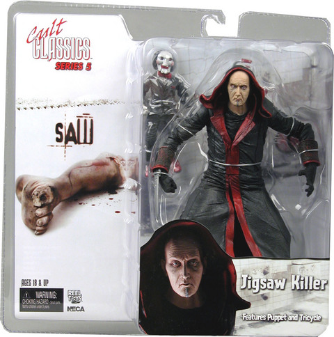 Cult Classics 5 SAW Human Jigsaw Killer Figure Billy Puppet