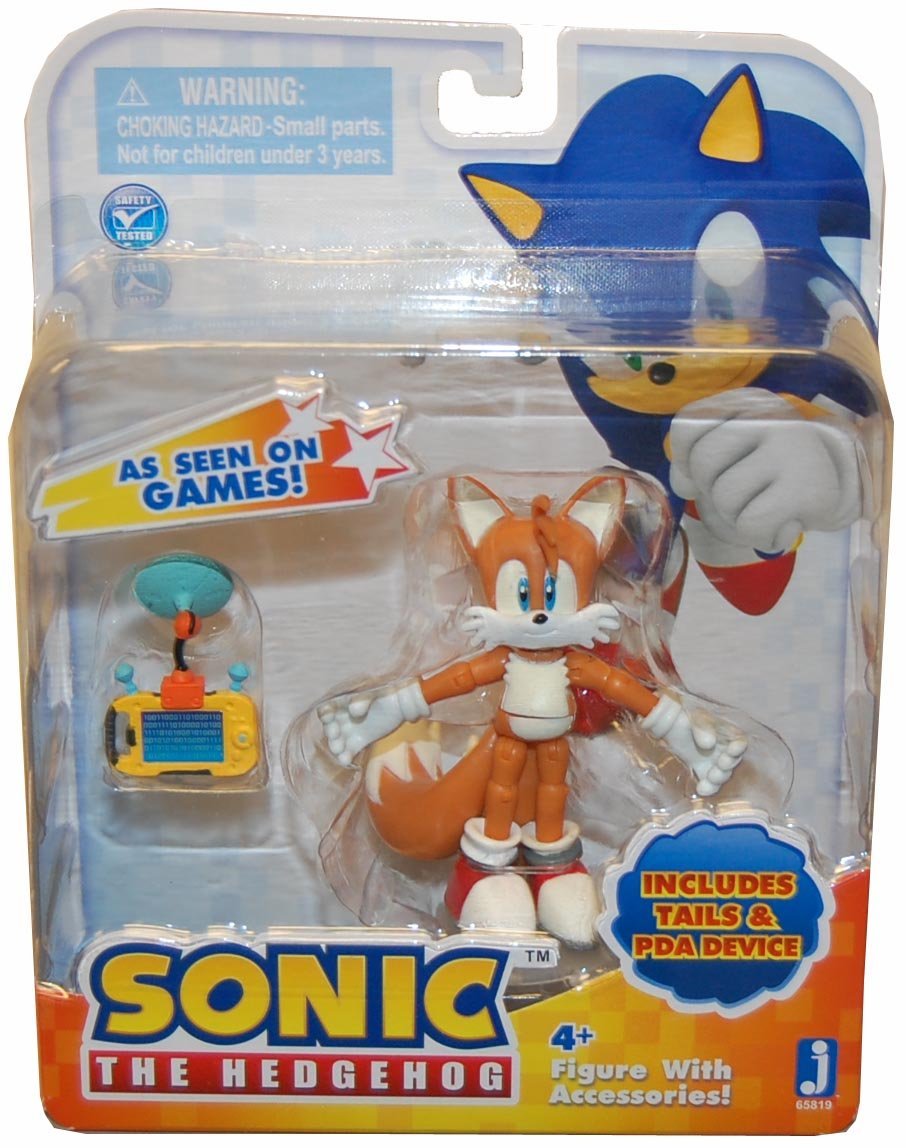 Sonic the Hedgehog Tails & PDA Device Action Figure