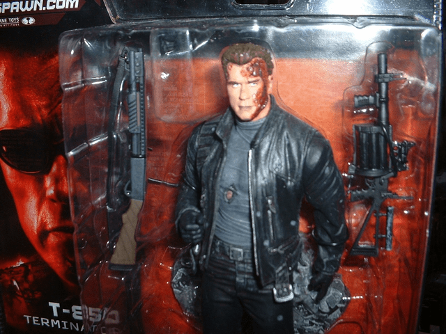 Terminator 3 T-850 Action Figure Battle Damaged Variant