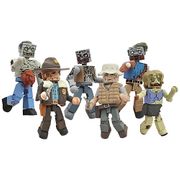 The Walking Dead Minimates Series 1 Action Figure SET of 6