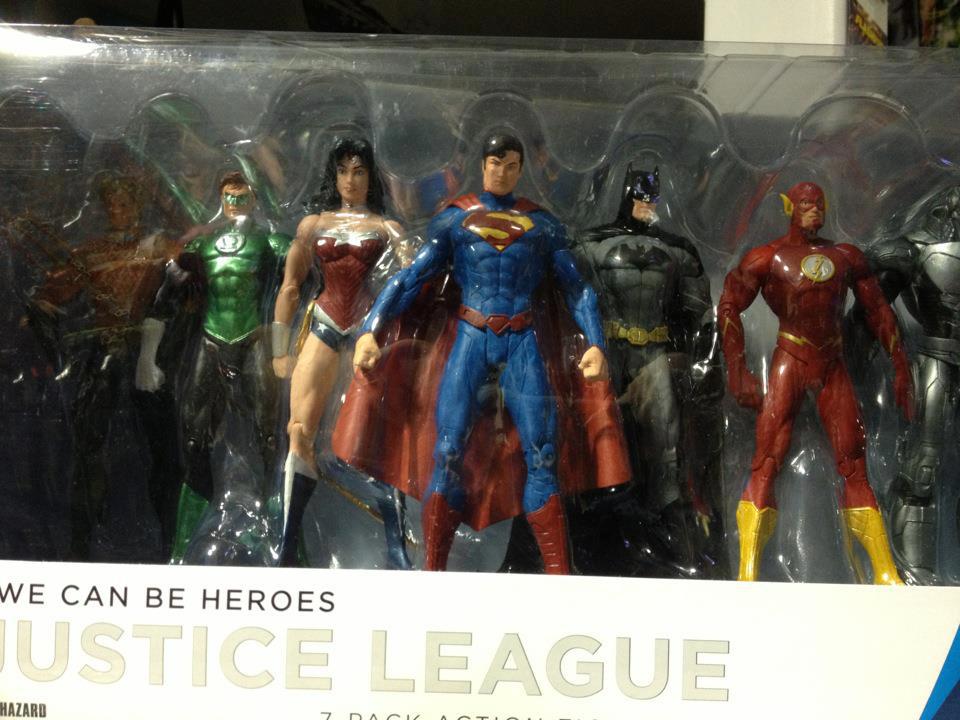 We can be Heroes Justice League New 52 Box Set Action Figure 7Pack Box set JLA