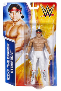WWE Figure Series #45 - #5, Ricky Steamboat Action Figure Mattel Toys