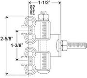 11264     Two Bars Hanger Bracket - One Side