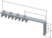 39923B     Web Bracket W/  Hangers & Insulators - 19.25 Inches