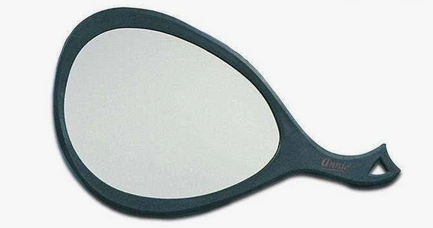 Annie Salon Teardrop Mirror Large, 1 Count, Black