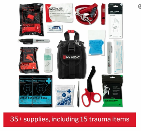 Micro Trauma First Aid Kit, Portable First Aid Emergency kit, 35 items Micro Trauma First Aid Kit, Portable First Aid Emergency kit, 35 items
