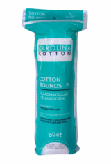Carolina Cotton Rounds, Standard 2", 80 ct..