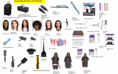 Cosmetology DELUXE kit with 6 Mannequins Cosmetology DELUXE kit with 6 Mannequins