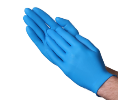 General Purpose Disposable Nitrile Gloves, 3.5 Mil, Blue, 100 pieces General Purpose Disposable Nitrile Gloves, 3.5 Mil, Blue, 100 pieces