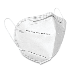 KN 95 Protective Facial Masks White Color_1 count package