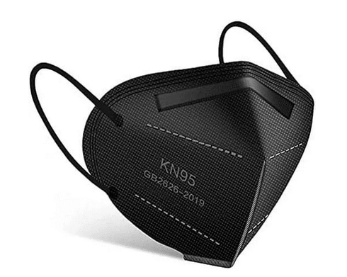 KN95 - 5 Layer Face Mask 50 pcs black Filtration>95% 