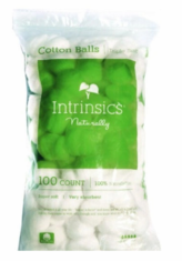 Intrinsics Large sized Cotton Balls_Non Sterile_100/pack Intrinsics Large sized Cotton Balls_Non Sterile_100/pack