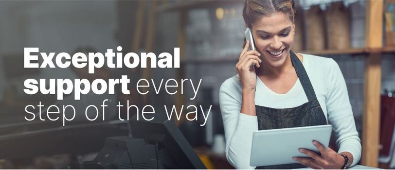 Heartland POS Self ordering kiosk 