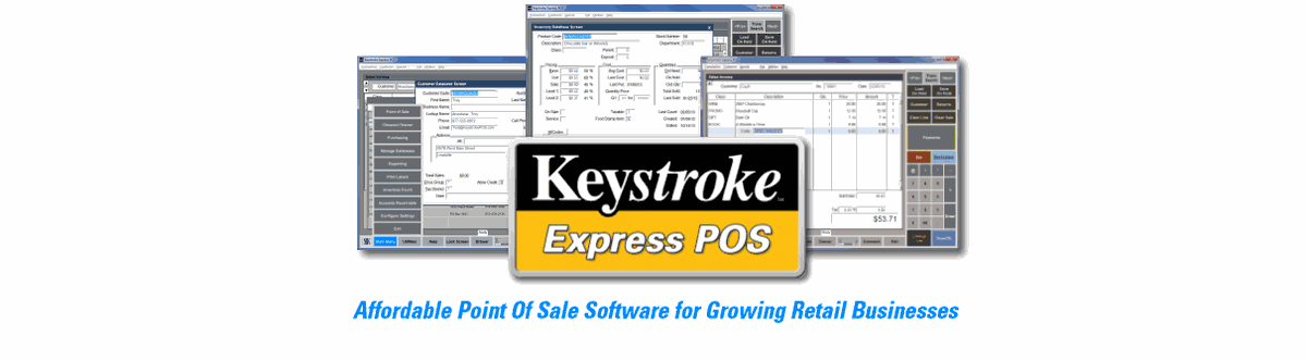 Keystroke Point Of Sale Software System