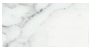 (2 SAMPLE PIECES OF 6X12" REPRESENTATIVE OF 9X18") Carrara Venato Marble Honed 9x18" Floor and Wall Tile