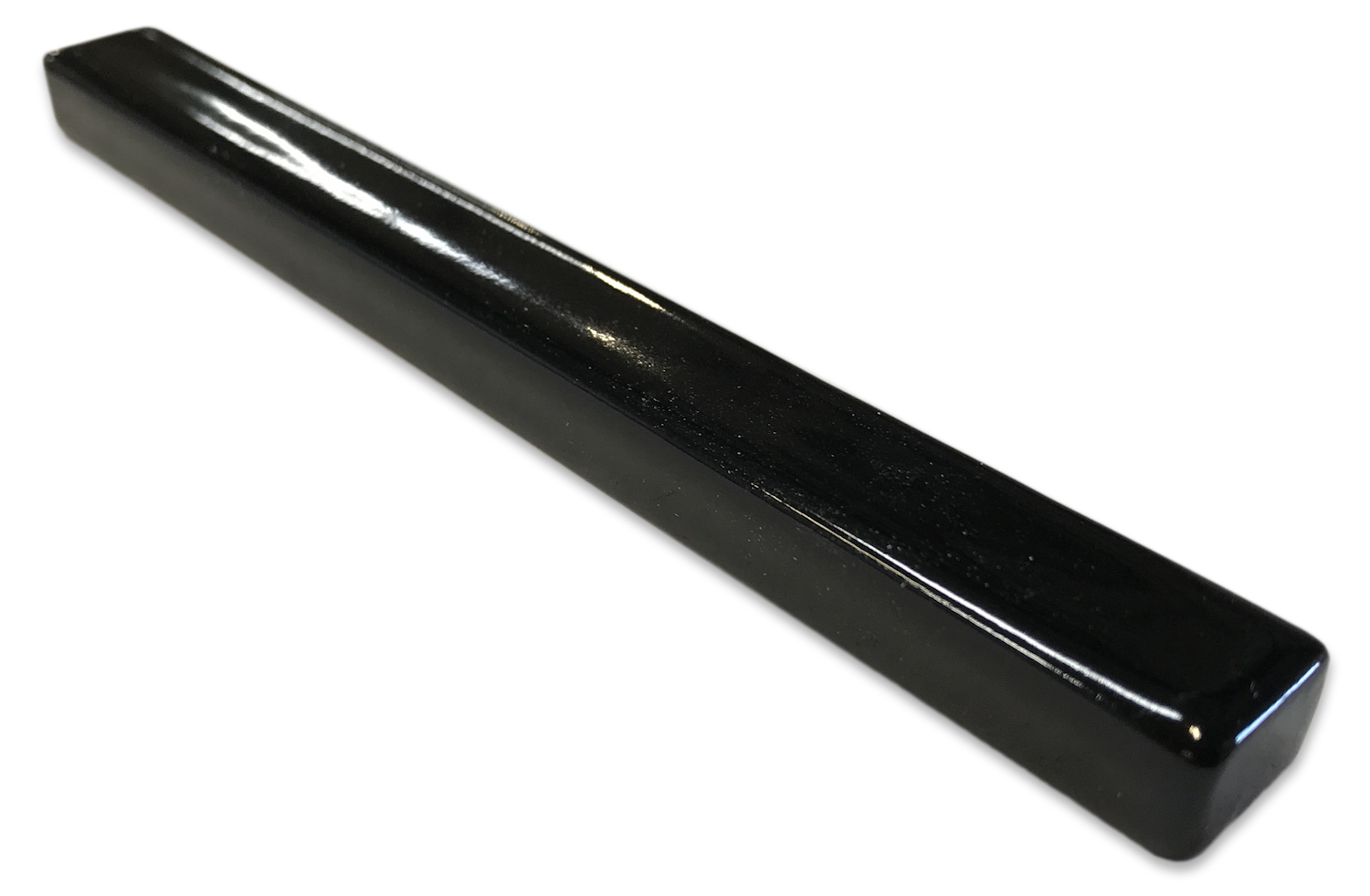 Black Gloss 6 Inch Square Edge Liner Trim