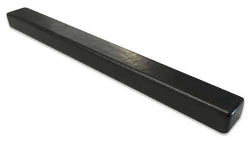 Black Matte 6 Inch Square Edge Liner Trim