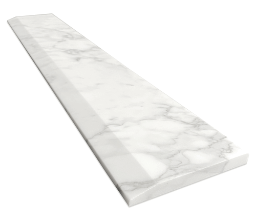 Calacatta Gold Marble 6x36 Threshold Transition Honed