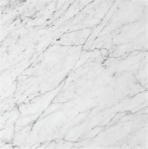 Carrara (Carrera) Bianco Honed 12x12 Floor and Wall Marble Tile