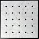 Carrara Bianco Honed 3" Octagon Nero Black Dot Marble Mosaic