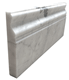 Carrara (Carrera) Bianco Polished 5 x 12" Skirting Baseboard
