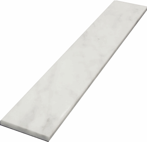 Carrara (Carrera) Venato 6x36 Transition Threshold Honed