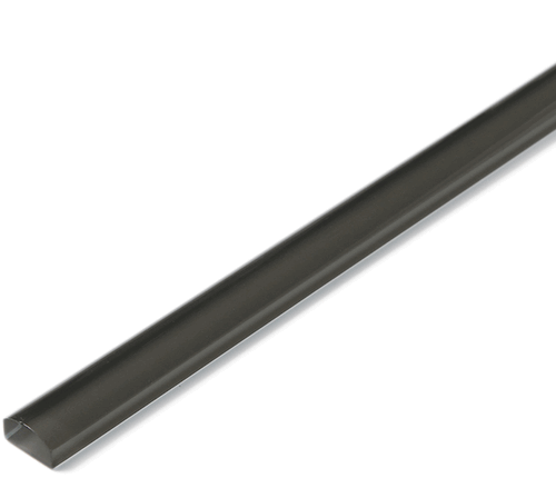 Charcoal Gray Dome Glass Pencil Liner Trim