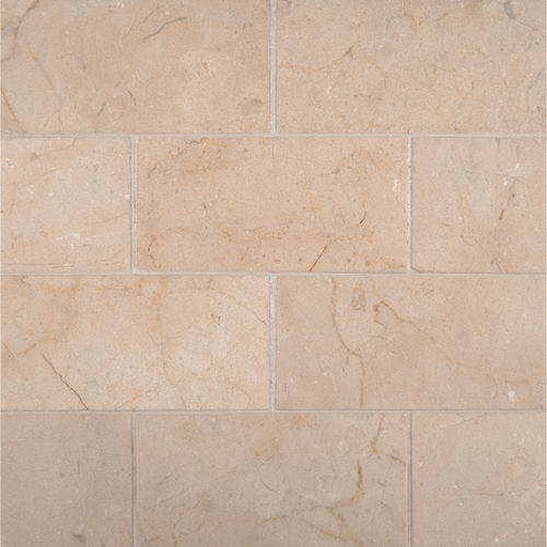 Crema Marfil Marble 3x6 Subway Tile Honed