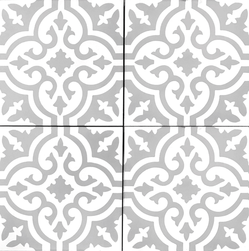 Handmade Cement Tiles Laurent Gray